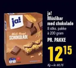 Poetzsch Padborg ja! Müslibar med chokolade tilbud