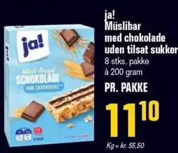Poetzsch Padborg ja! Müslibar med chokolade uden tilsat sukker tilbud