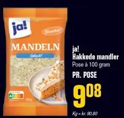 Poetzsch Padborg JA Hakkede mandler tilbud