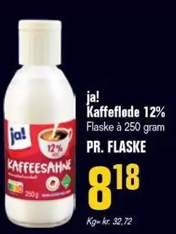 Poetzsch Padborg ja! Kaffefløde 12% tilbud