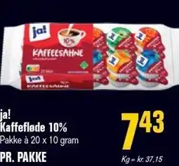 Poetzsch Padborg ja! Kaffefløde 10% tilbud