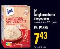 Poetzsch Padborg ja! Langkornede ris i kogeposer tilbud