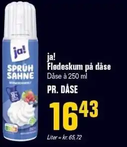 Poetzsch Padborg ja! Flødeskum på dåse tilbud