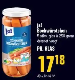 Poetzsch Padborg ja! Bockwürstchen tilbud