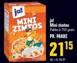 Poetzsch Padborg ja! Mini zimtos tilbud