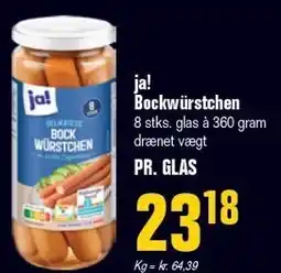 Poetzsch Padborg ja! Bockwürstchen tilbud