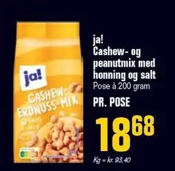 Poetzsch Padborg ja! Cashew- og peanutmix med honning og salt tilbud