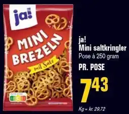 Poetzsch Padborg ja! Mini saltkringler tilbud