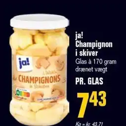 Poetzsch Padborg ja! Champignon i skiver tilbud