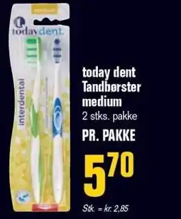 Poetzsch Padborg today dent Tandbørster me tilbud