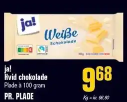 Poetzsch Padborg ja! Hvid chokolade tilbud