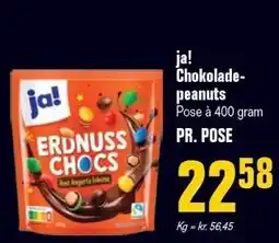 Poetzsch Padborg ja! Chokoladepeanuts tilbud