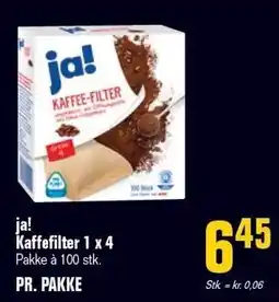 Poetzsch Padborg ja! Kaffefilter 1 x 4 tilbud