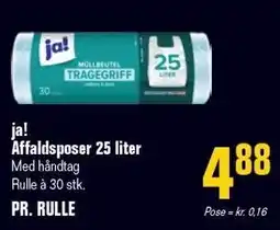 Poetzsch Padborg ja! Affaldsposer 25 liter tilbud