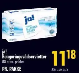 Poetzsch Padborg ja! Rengøringsvådservietter tilbud