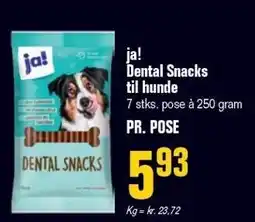 Poetzsch Padborg ja! Dental Snacks til hunde tilbud