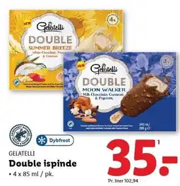 Lidl GELATELLI Double ispinde tilbud