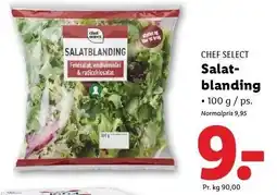 Lidl CHEF SELECT Salatblanding tilbud