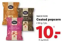 Lidl SNACK FOOD Coated popcorn tilbud