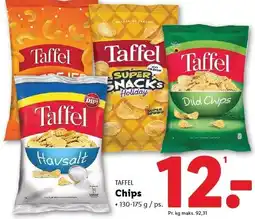 Lidl TAFFEL CHIPS tilbud