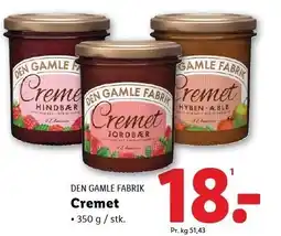 Lidl DEN GAMLE FABRIK Cremet tilbud