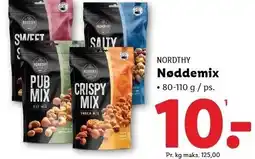 Lidl NORDTHY Nøddemix tilbud
