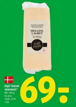 Coop 365 Dejli' Dansk skæreost tilbud