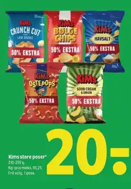 Coop 365 Kims store poser tilbud