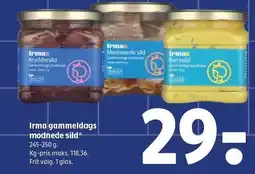 Coop 365 Irma gammeldags modnede sild tilbud