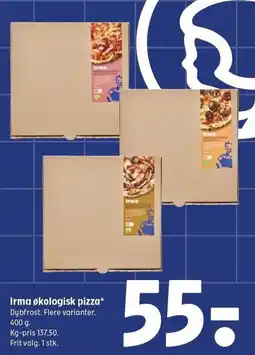 Coop 365 Irma økologisk pizza tilbud