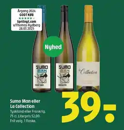 Coop 365 Sumo Man eller La Collection tilbud