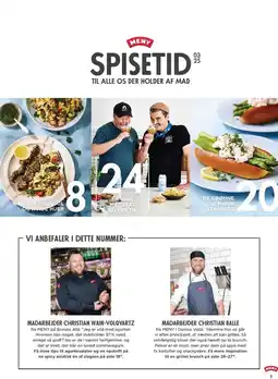 MENY SPISETID TIL ALLE OS DER HOLDER AF MAD tilbud