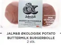 MENY JALM&B ØKOLOGISK POTATO BUTTERMILK BURGERBOLLE tilbud