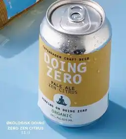 MENY ØKOLOGISK DOING ZERO ZEN CITRUS tilbud