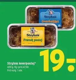 Coop 365 Stryhns leverpostej tilbud
