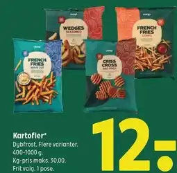 Coop 365 COOP Kartofler tilbud