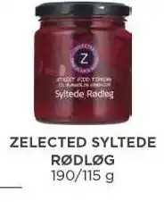 MENY ZELECTED SYLTEDE RØDLØG tilbud