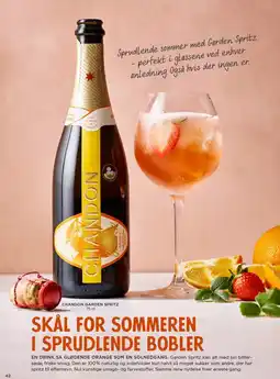 MENY CHANDON GARDEN SPRITZ tilbud