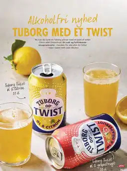 MENY ALKOHOLFRI NYHED TUBORG MED TWIST tilbud