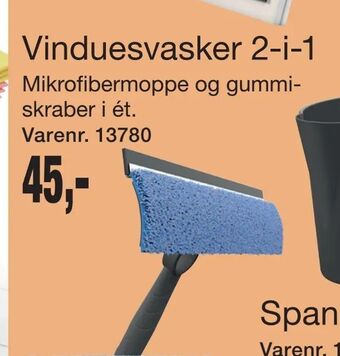 Harald Nyborg Vinduesvasker 2-i-1 tilbud