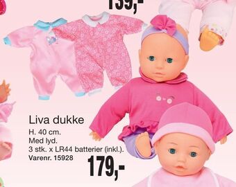 Harald Nyborg Liva dukke tilbud