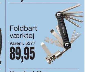 Foldbart værktøj