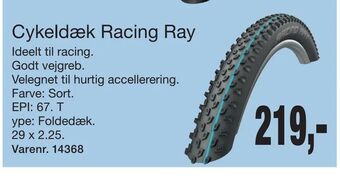 Harald Nyborg Cykeldæk Racing Ray tilbud