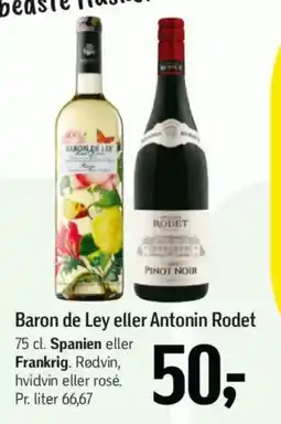 Føtex Baron de ley eller antonin rodet tilbud