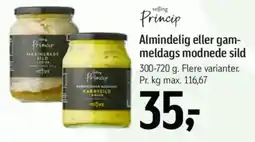 Føtex SALLING PRINCIP Almindelig eller gam- meldags modnede sild tilbud