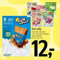 Føtex Sun Lolly tilbud