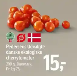 Føtex Pedersens Udvalgte danske økologiske cherrytomater tilbud