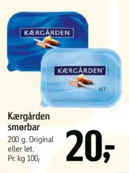 Føtex KÆRGÅRDEN smørbar tilbud