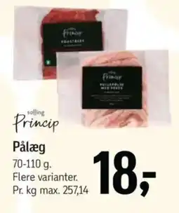 Føtex SALLING PRINCIP Pålæg tilbud