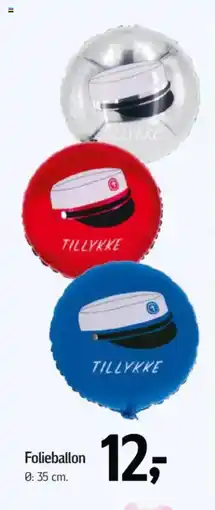 Føtex Folieballon tilbud